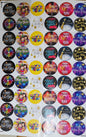 Happy New Year Round 2 inch Stickers