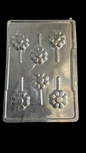 Flower Lollipop Plastic Chocolate Mould | Flower Lollipop Mould