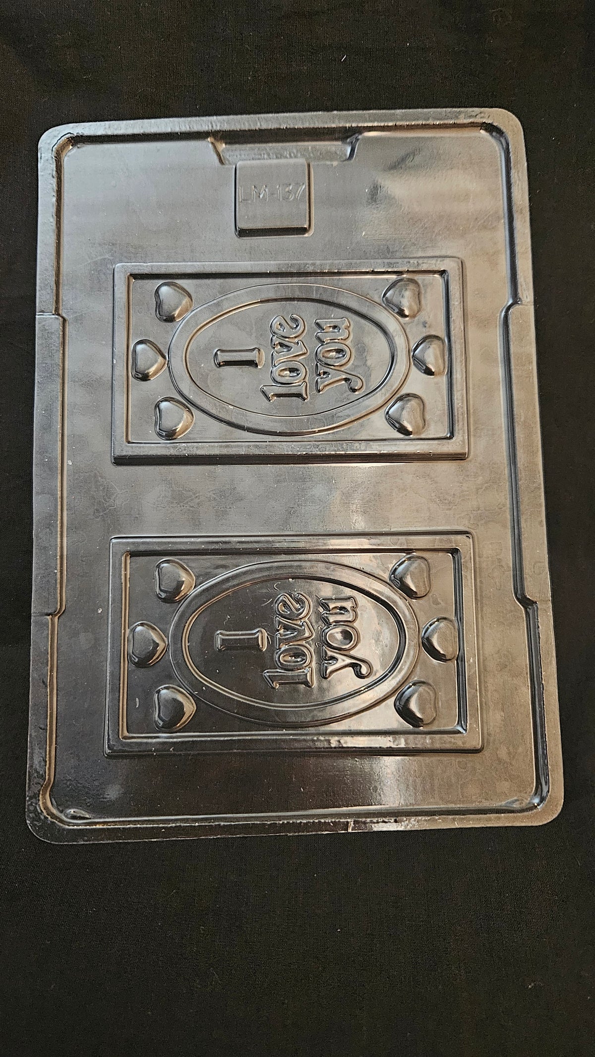 I Love You Chocolate Bar Mould | PVC Chocolate Bar Mould - 137
