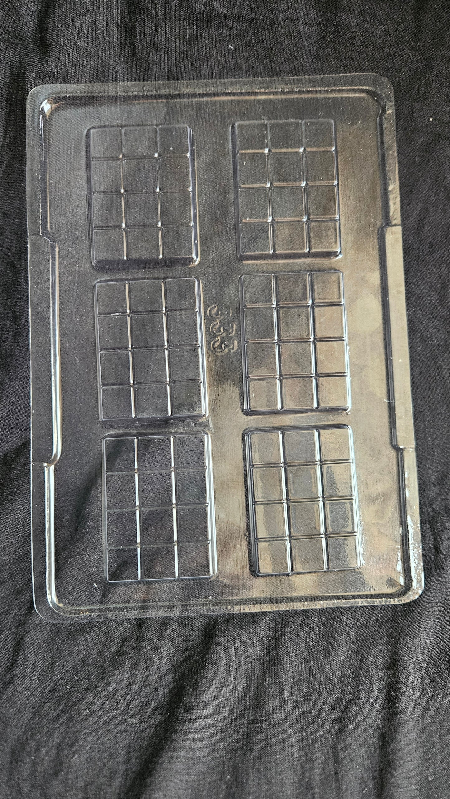 Dairy milk Shape 15-20gm Plastic Chocolate Mould - 333
