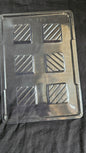 Cavity Size Sqaure Chocolate Mould | Plastic Chocolate Sqaure Mould - LM123 (4*4 cm)