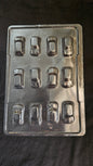 8-9 gm Car Design Chocolate Mould | Car Chocolate Mould - 384
