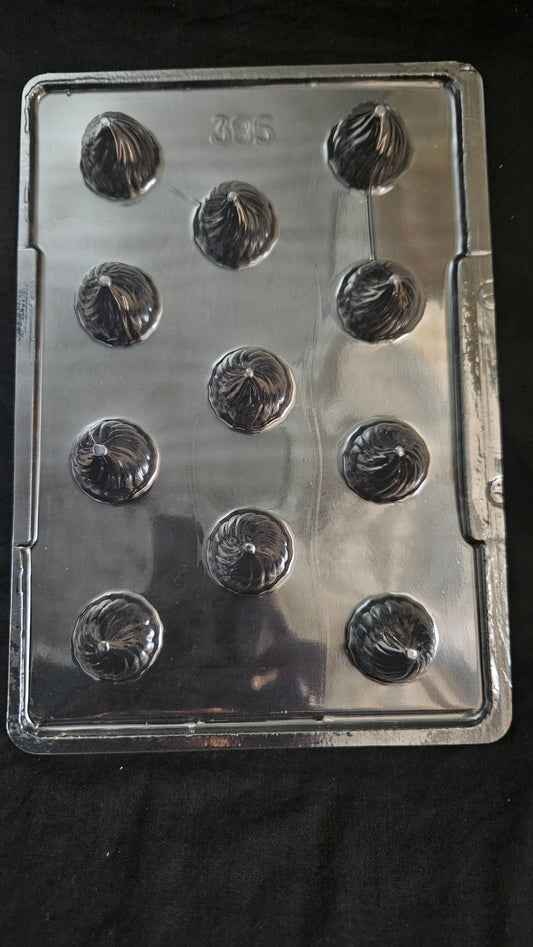 Modak Shape Chocolate Mould 12-14gm - 385