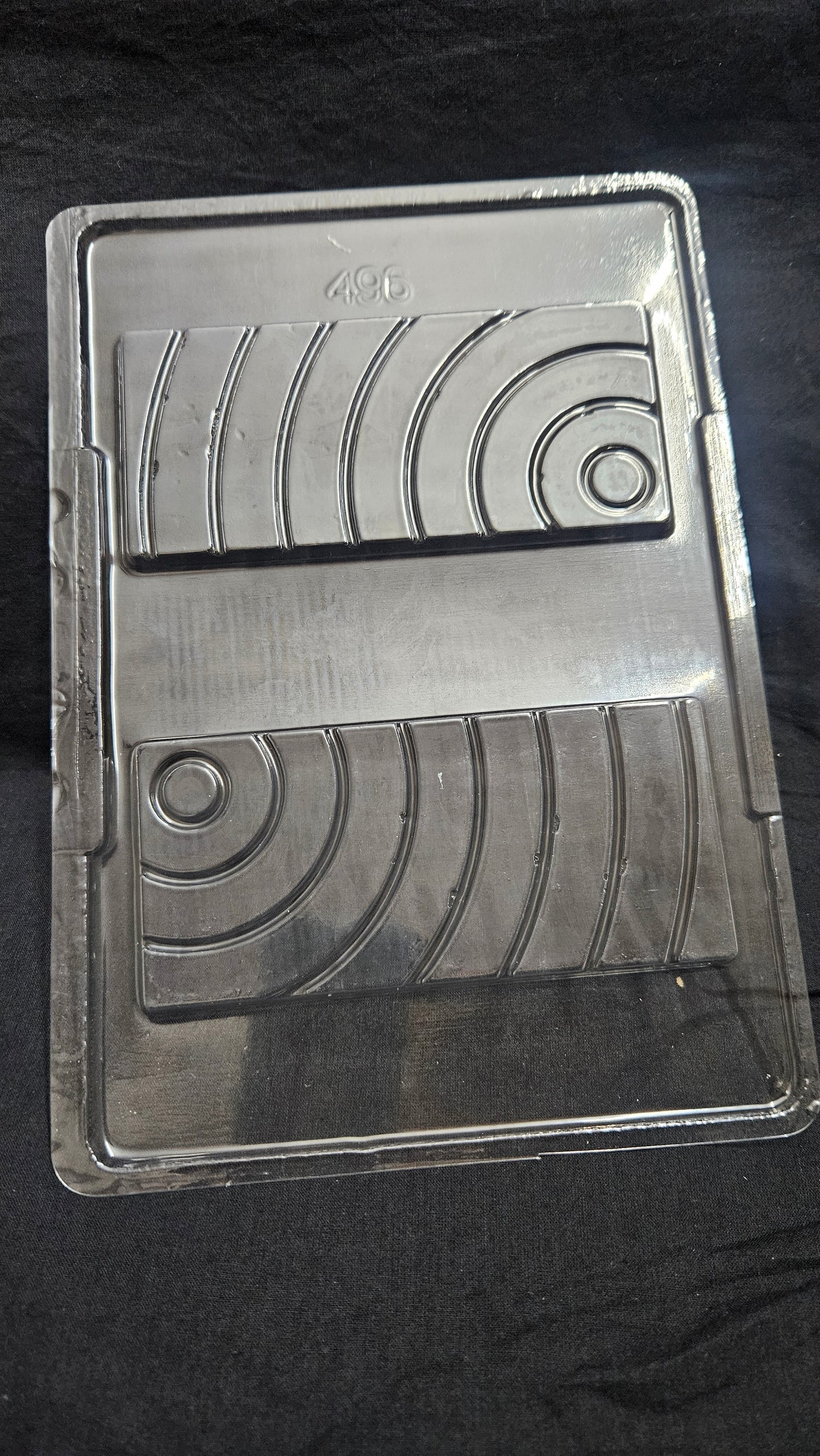 Designer Chocolate Bar Mould (45-50gm) PVC Chocolate Mould - 496