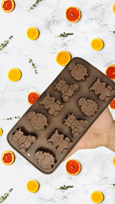 Animal Shape Chocolate Mould - Perfect for Birthday Return Gift