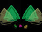 Green Christmas Tree Chocolate box