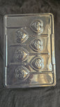 Heart Shape with Love Text Lollipop Chocolate Mould - 338