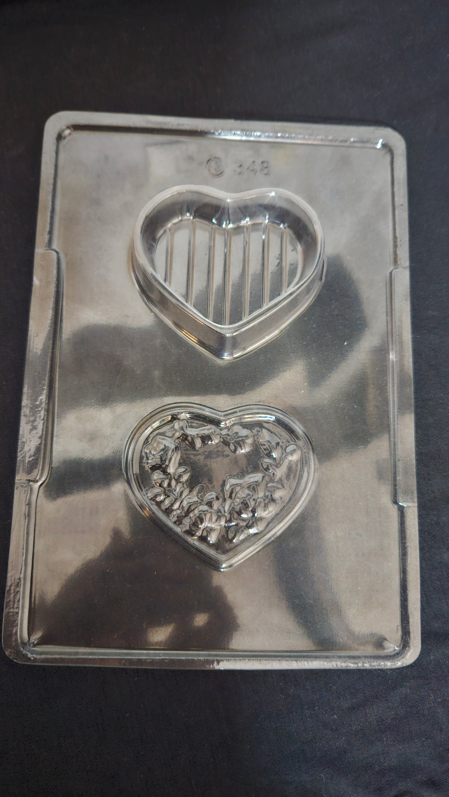 Heart Gift Box Chocolate Mould - 348
