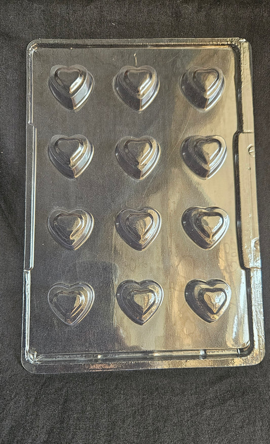 Heart Shape Chocolate Mould 10gm - 361