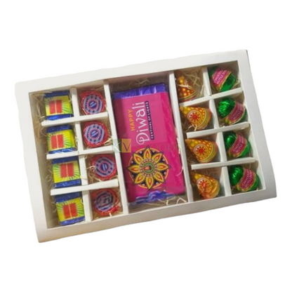 16 Chocolates + Bar Box (Pack of 5 & 1) Single Bar + 16 Chocolates Hamper Box