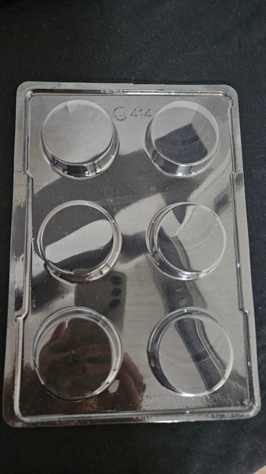 Big Round Shape Chocolate Mould no 414 | Mendiant PVC Chocolate Mould