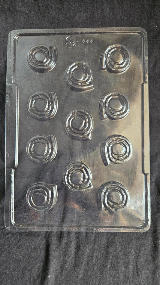 Diwali Cracker Chakri Design Chocolate Mould | Chakri Design Cracker Chocolate Mould - 444