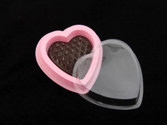 Pink Heart Box + Cover (Pack of 10)