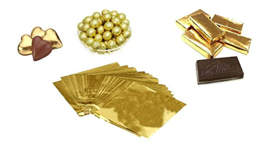 Medium Golden Chocolate Wrapper for Chocolates