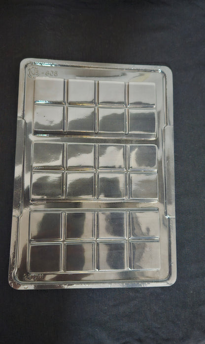 Kunafa Chocolate Mould | 100gm Kunafa Chocolate Mould | PVC Kunafa Chocolate Mould 100gm - No.608