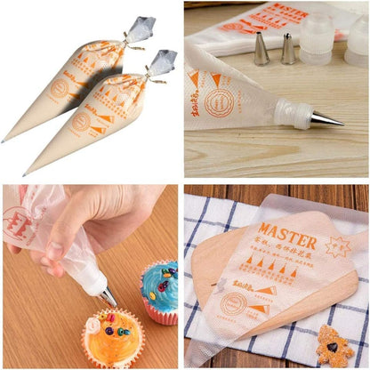 Disposable Piping Bag | Icing Bag - Pack of 100 (Small)