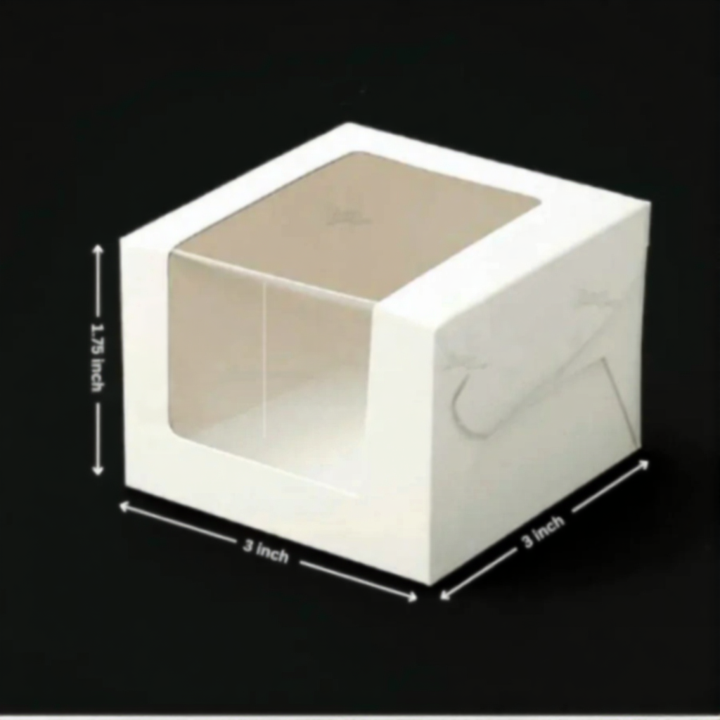 1 Brownie Box (Mixed Colour) | Pack of 10 | 1 Brownie Boxes set of 10