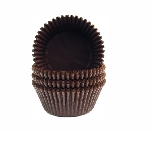 Brown Paper Cup for Chocolates/ Truffles/ Laddoos - Pack of 100