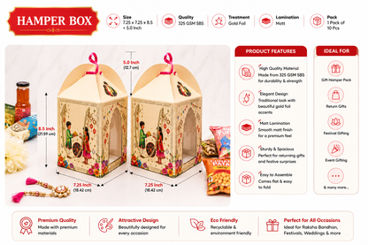 Rakshabandhan Big Hamper Box (Set of 2)