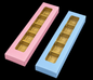 5 Cavity Chocolate Box (Pack of 10) Light Pink & Light Blue (2 mix colours)