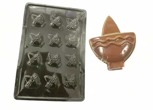 Small Diya Chocolate Mould 9-10gm | Diwali Diya Chocolate Mould