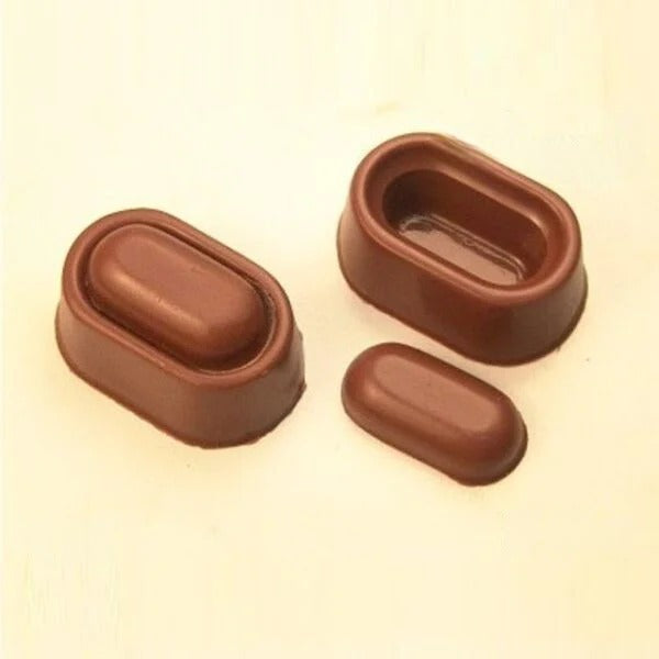 Center filling Oval shape Mould 086 | Liqour Filling Chocolate Mould