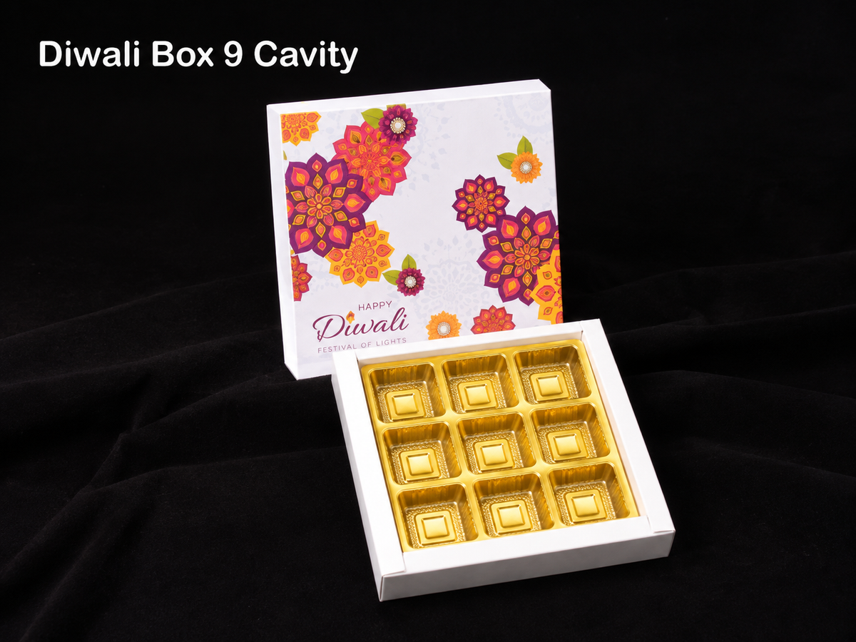 9 Cavity Diwali Box Pack of 5