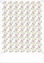 Thank You Stickers 1.5 inch comes with 63 stickers in a Sheet