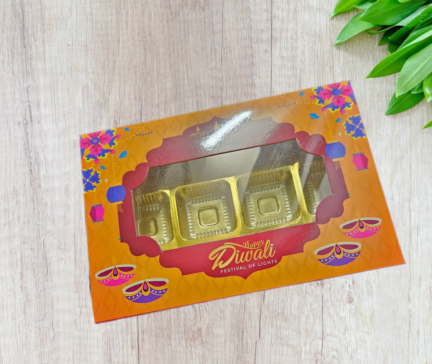 12 Cavity Diwali Chocolate Box (Set of 25)
