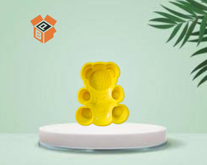Multi Purpose Big Teddy Bear Silicon Mould (For chocolates, candles, cakes)