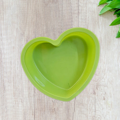 Silicone Heart Cake Mould - Nonstick Heart Cake Silicon Mold 7 Inch