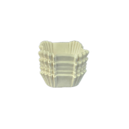 White Paper Cup for Chocolates/ Truffles/ Laddoos - Pack of 500