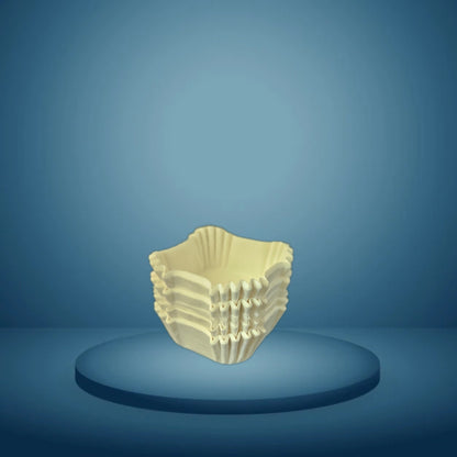 White Paper Cup for Chocolates/ Truffles/ Laddoos - Pack of 500