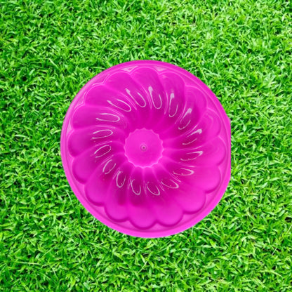 Silicone Bundt Cake Pan - Nonstick Round Cake Mold 5 Inch - Tube Cake Pan Silicone Baking Molds for Jelly, Gelatin, Pound Cake,
