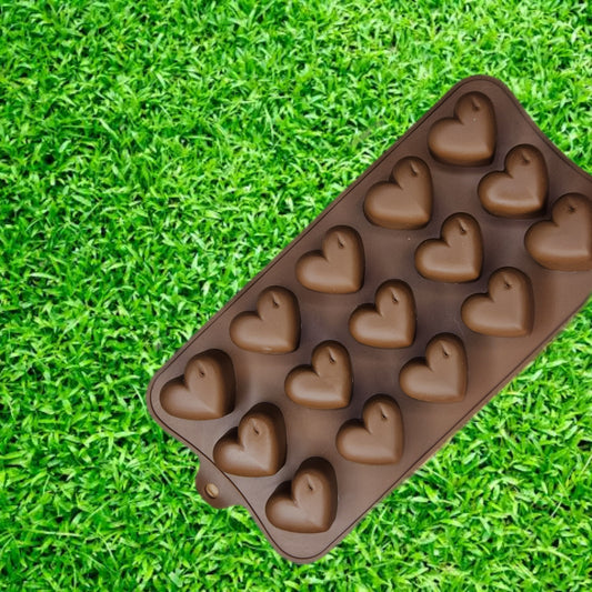 Heart Shape Silicon Chocolate Mould (9-10 gm)