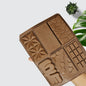 6 in 1 Small Bar chocolate moulds (20-25gm bar chocolate mould)