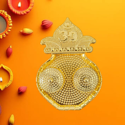 Kalash Shape Kumkum Roli Medium size Plate for Festive & Gifting Purpose