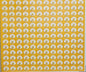Lemon Flavour Small 0.5 inch Stickers