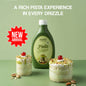 Nandi International Pista Sauce | Premium Pistachio Dessert Topping & Ice Cream Drizzle | Rich Creamy Flavor for Cakes, Shakes & Sundaes