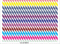 Multi colour wrapping sticker for Diwali Rocket Chocolate or Candle