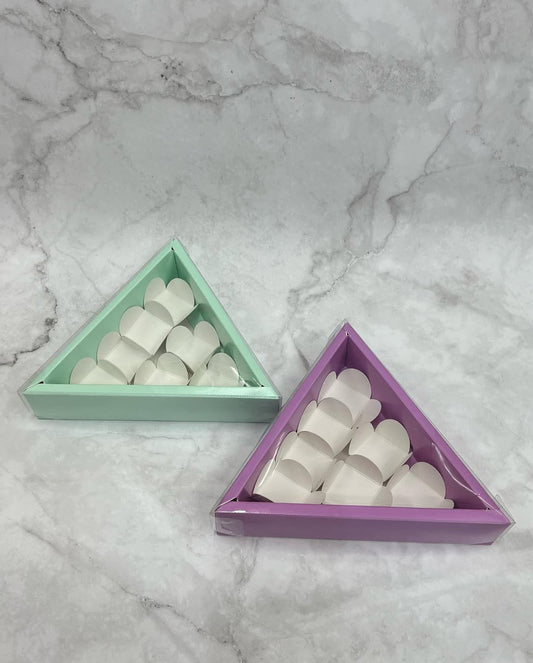 Multi Purpose Triangle Hamper Box (Set of 5) (Mix colour)