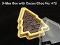 Yellow Christmas Tree Chocolate box