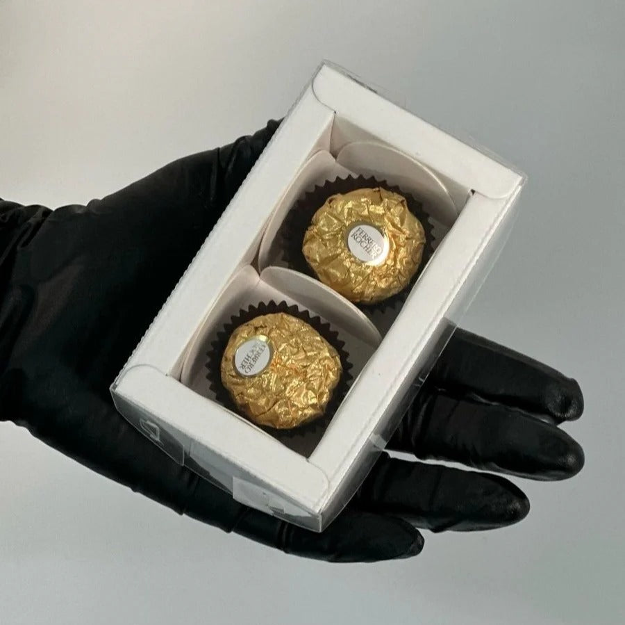 2 Cavity Chocolate Box (Pack of 10) | 2 Chocolate bx