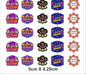 HappY Diwali Tags/ Stickers in 5 different designs in a sheet
