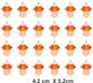 Diwali Kandil Mould Chocolate sticker for Cracker Chocolates