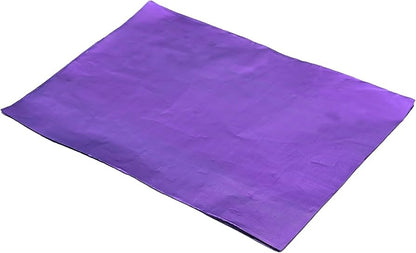 Purple Medium Chocolate Foil Wrapping Paper (Approx 300 pcs)