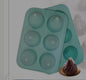 6 Cavity Silicon Modak Mould - 20gm | 20 gm Modak mould