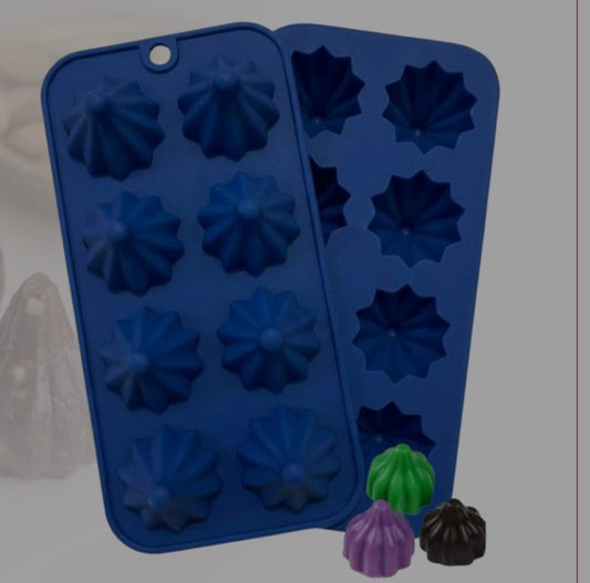 8 Cavity Silicon Modak Mould - 10gm | 10 gm Modak mould