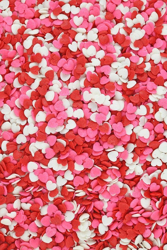 Heart Shape Sprinklers for cake & chocolates (50gm pack)