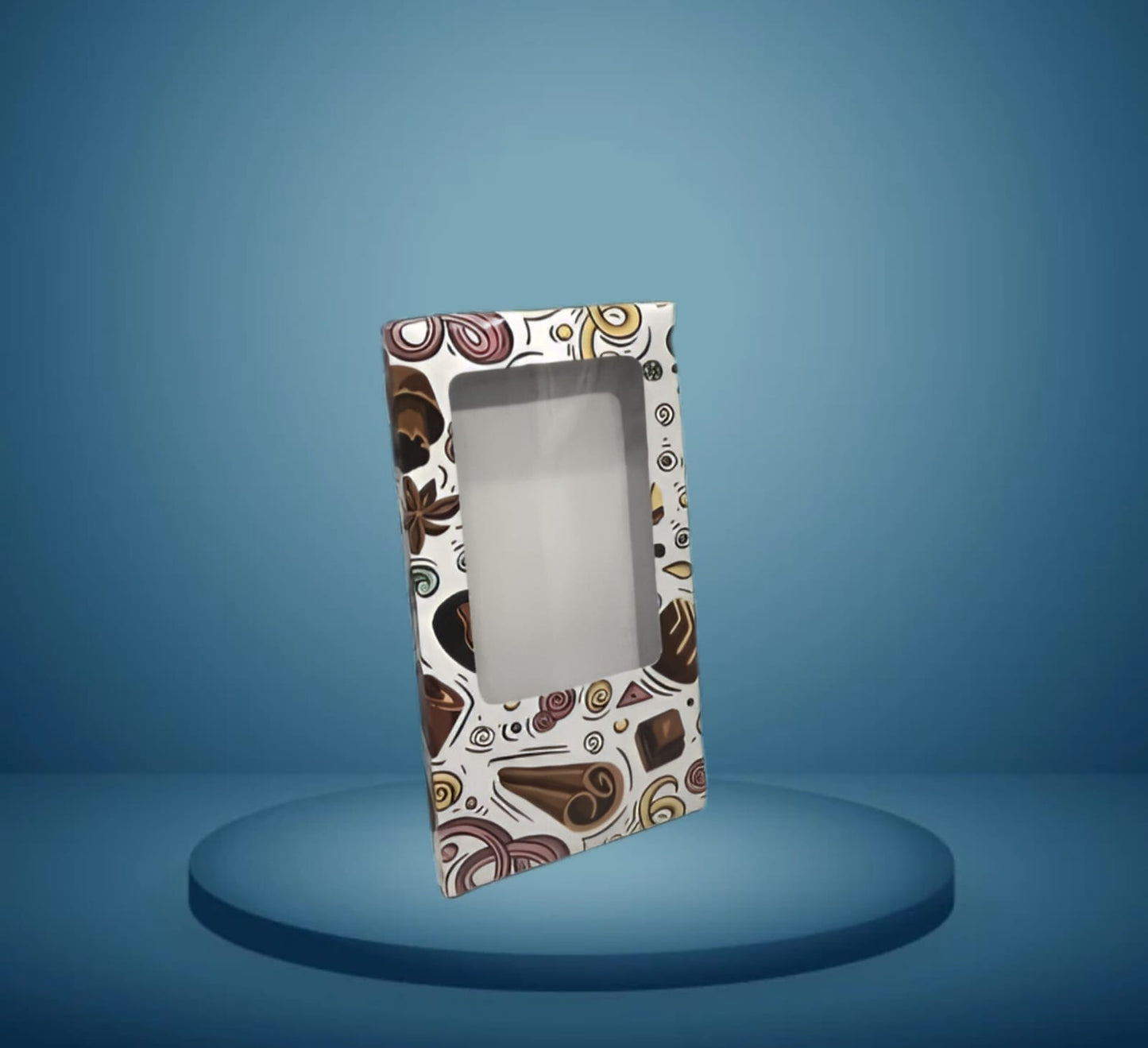 Premium chocolate Bar Box for 80-120 gm Chocolates – Vibrant, Sturdy & Stylish - Pack of 10